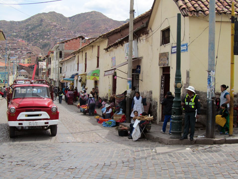 Cusco Straßenbild