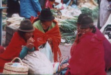 Markttag in Saquisili Saquisili